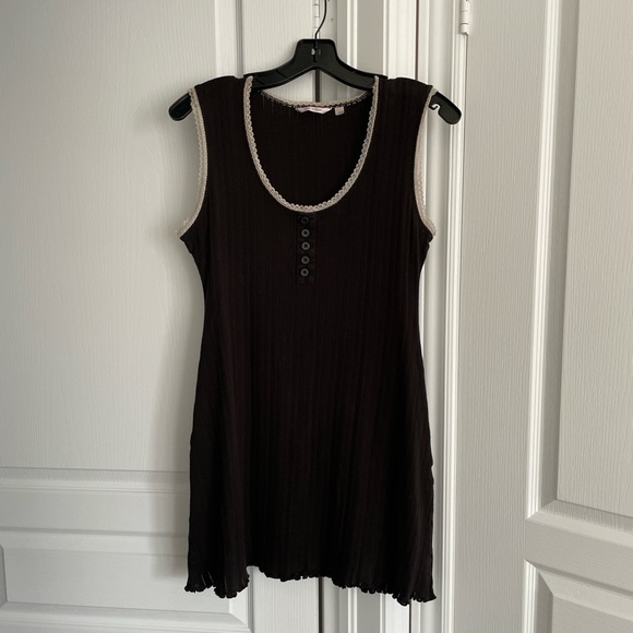 La Vie En Rose Pointelle Night Gown Dress - Picture 2 of 6